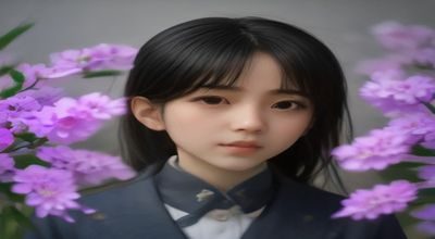 大学毕业典礼后学生和导师在校园樱花树下合影留念，两人笑容灿烂，背景是飞扬的学士帽，记录我和老师之间跨越多年的深厚情谊
